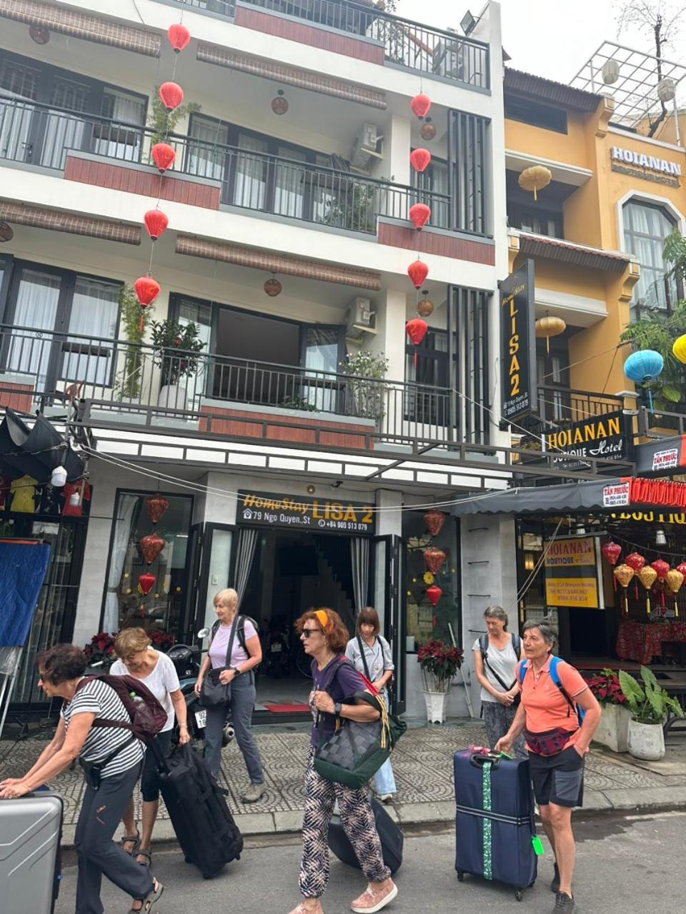 Lisa Homestay 2 Хойан Экстерьер фото